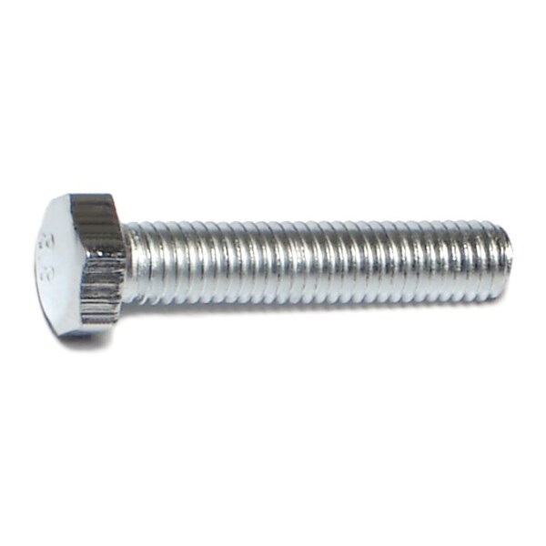 Midwest Fastener Class 8.8, M5-0.80 Hex Head Cap Screw, Zinc Plated Steel, 25 mm L, 50 PK 50412 - main